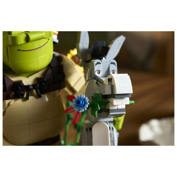 Lego 72423 Kit di Costruzione Shrek Ciuchino e Gatto con gli Stivali 1403 pezzi colore Multicolore