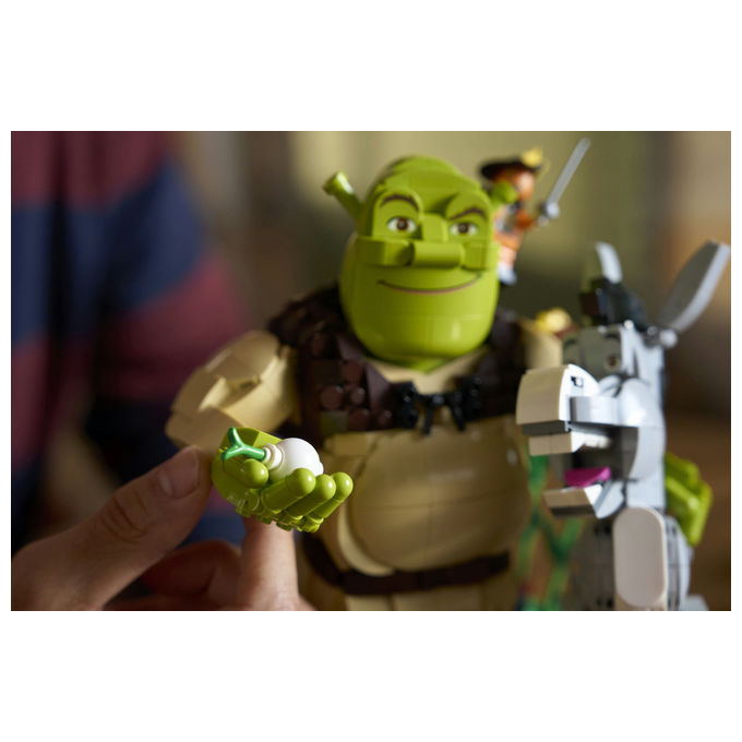 Lego 72423 Kit di Costruzione Shrek Ciuchino e Gatto con gli Stivali 1403 pezzi colore Multicolore