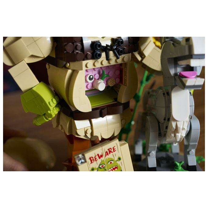 Lego 72423 Kit di Costruzione Shrek Ciuchino e Gatto con gli Stivali 1403 pezzi colore Multicolore