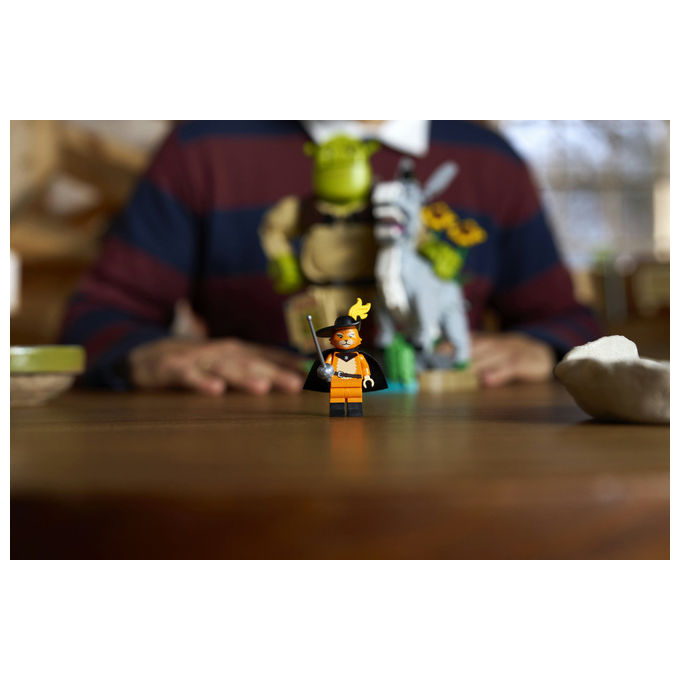 Lego 72423 Kit di Costruzione Shrek Ciuchino e Gatto con gli Stivali 1403 pezzi colore Multicolore