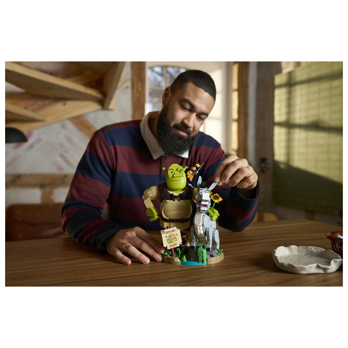 Lego 72423 Kit di Costruzione Shrek Ciuchino e Gatto con gli Stivali 1403 pezzi colore Multicolore