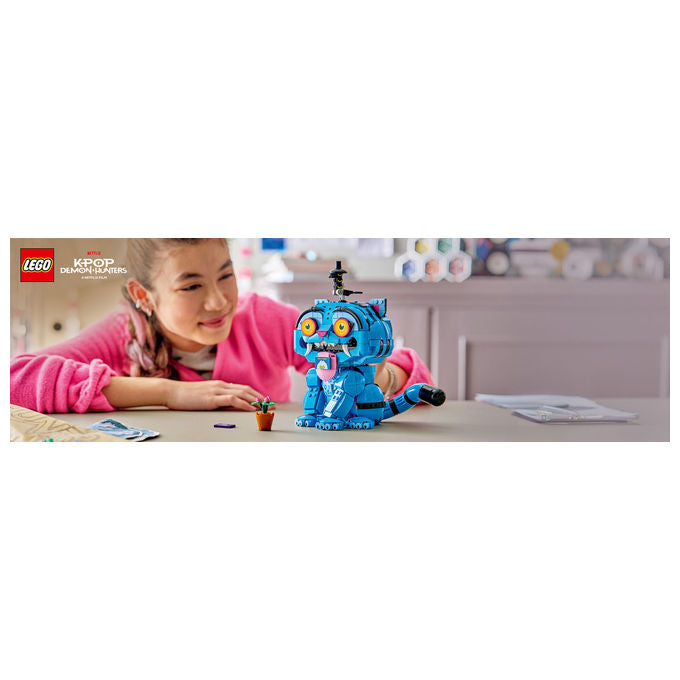 Lego 72537 KPop Demon Hunters Set da Costruzione con Derpy la Tigre e Sussie la Gazza 825 Pezzi colore Multicolore