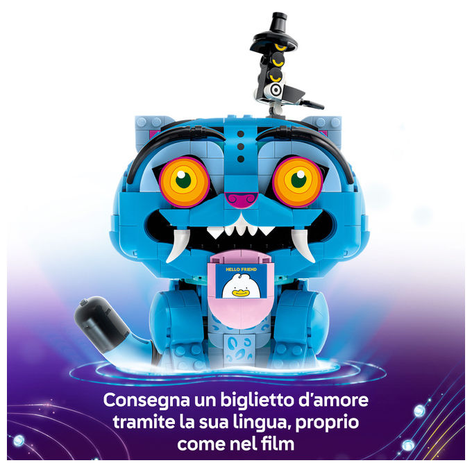 Lego 72537 KPop Demon Hunters Set da Costruzione con Derpy la Tigre e Sussie la Gazza 825 Pezzi colore Multicolore