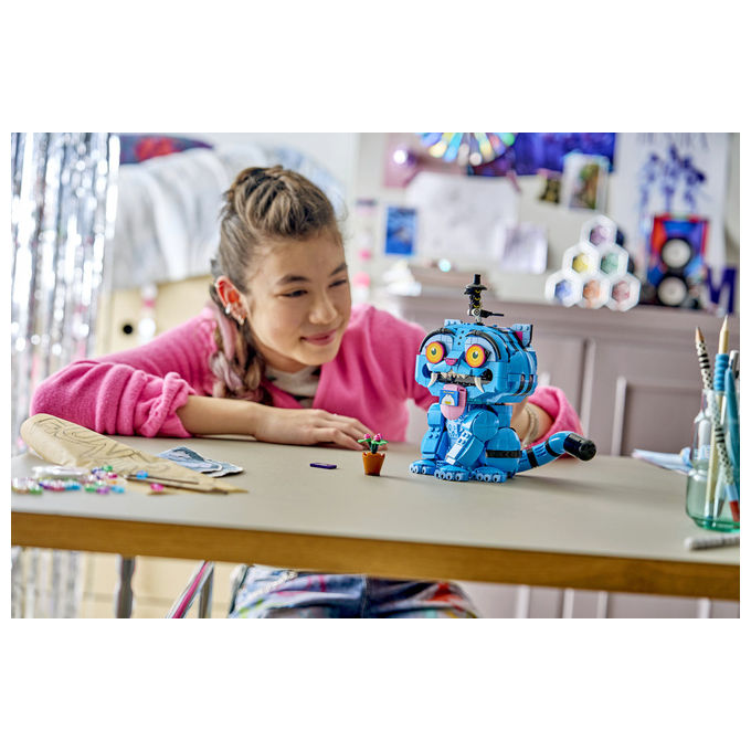 Lego 72537 KPop Demon Hunters Set da Costruzione con Derpy la Tigre e Sussie la Gazza 825 Pezzi colore Multicolore