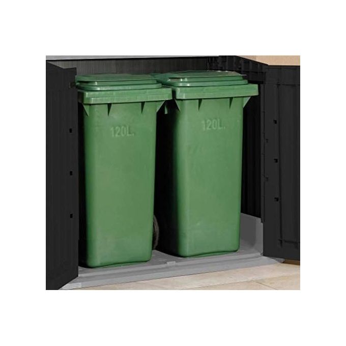Keter Baule Box Portattrezzi da Esterno Store Ii Out Midi in Resina 130x74x110h - 845 Lt nero