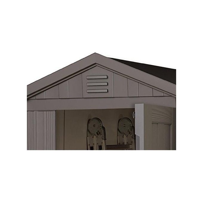Keter Casetta da Giardino Factor 4X6 in Resina 129,5x188,5x216,5h Beige