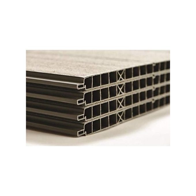 Keter OAKLAND 757 Casetta da Giardino in Resina DUOTECH Doppia Porta Pavimento Incluso 229x223x242 cm colore Grigio