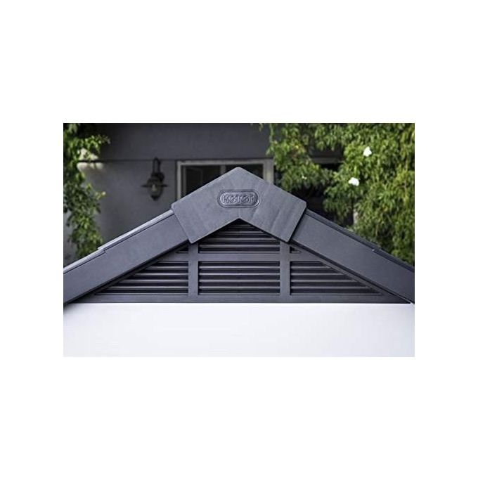 Keter Casetta da Giardino Monfort 757 in Resina 228x223x252h Grigio Marrone