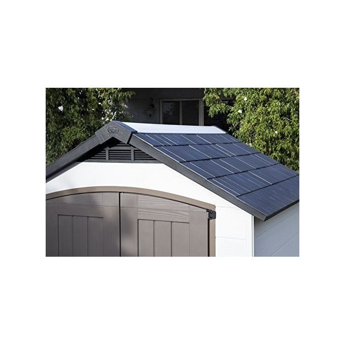 Keter Casetta da Giardino Monfort 759 in Resina 228x287x252h Grigio Marrone
