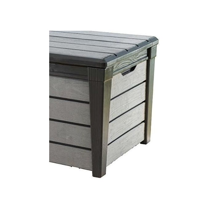 Keter Baule Da Giardino Brushwood In Resina 454 Litri Dimensioni 145x69 7x60 3H Grafite