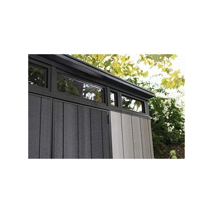 Keter Casetta da Giardino Artisan 117 in Resina 342x218x226h Grigio