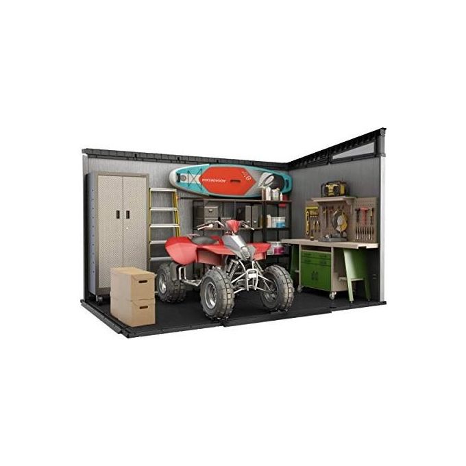 Keter Casetta da Giardino Artisan 117 in Resina 342x218x226h Grigio