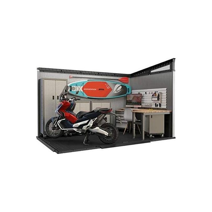 Keter Casetta da Giardino Artisan 117 in Resina 342x218x226h Grigio