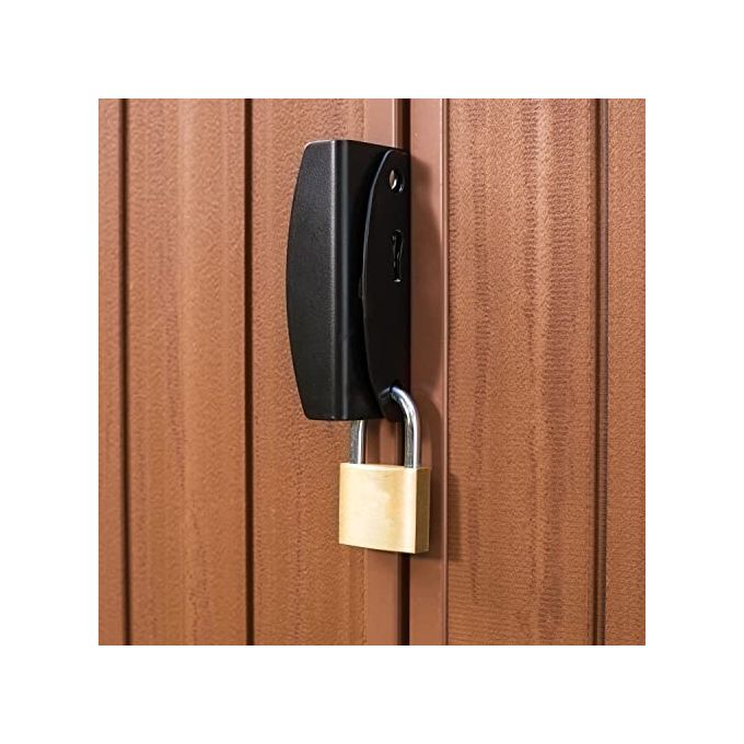 Keter Casetta Da Giardino In Resina Darwin 6x6 Marrone 190x183x221h