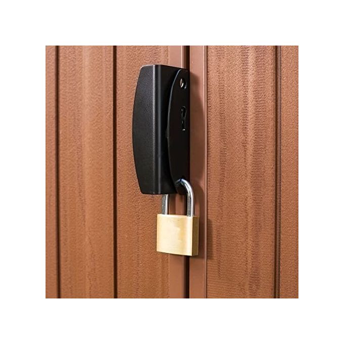 Keter Casetta Da Giardino In Resina Darwin 6x8 Marrone 190x244x221