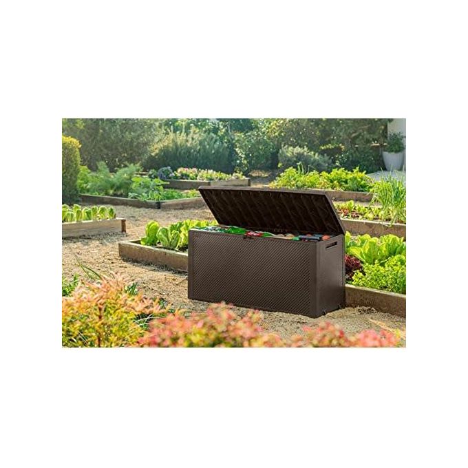 Keter Baule Box Portattrezzi da esterno EMILY BOX Marrone