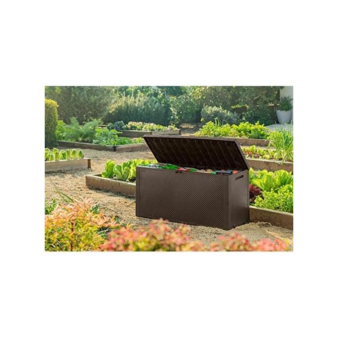 Keter Baule Box Portattrezzi da esterno EMILY BOX Marrone