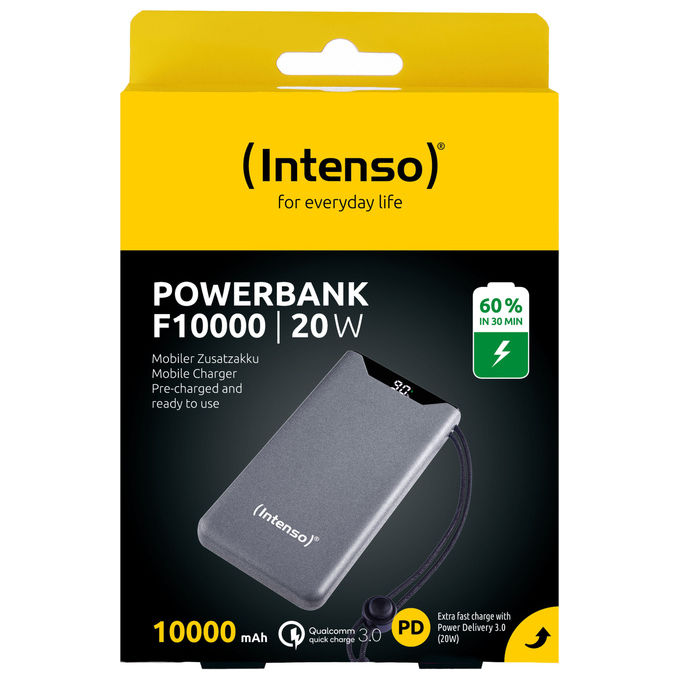 Intenso Power Bank USB 10000mAh Grey