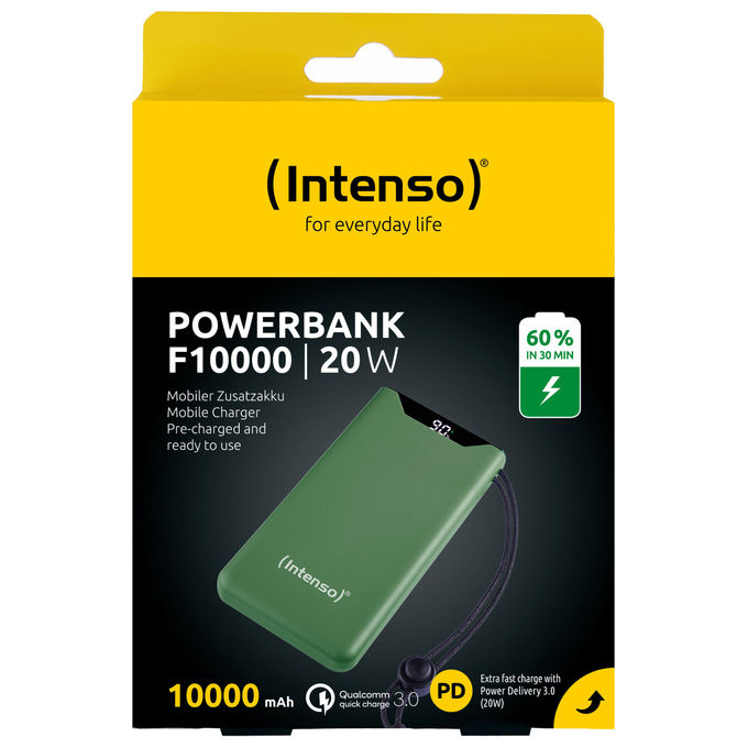 Intenso Power Bank 10000mAh Green USB