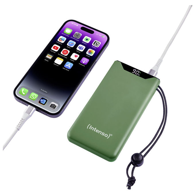 Intenso Power Bank 10000mAh Green USB