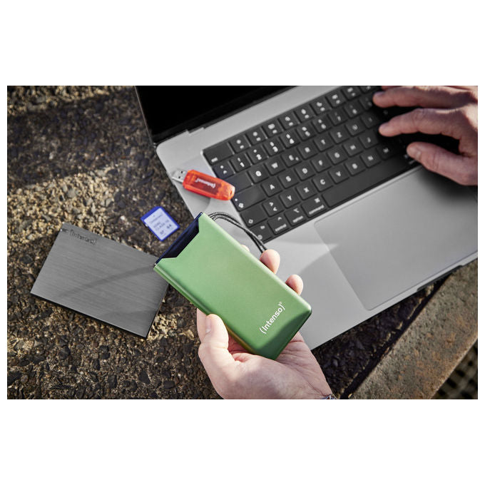 Intenso Power Bank 10000mAh Green USB