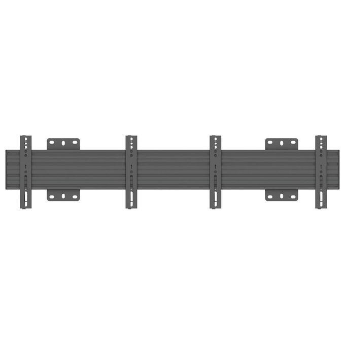 Multibrackets 7000 Supporto per Display Espositivi 2x 68 6 81 3 Pollici VESA 75x75 200x200 Fino a 30 Kg Colore Nero