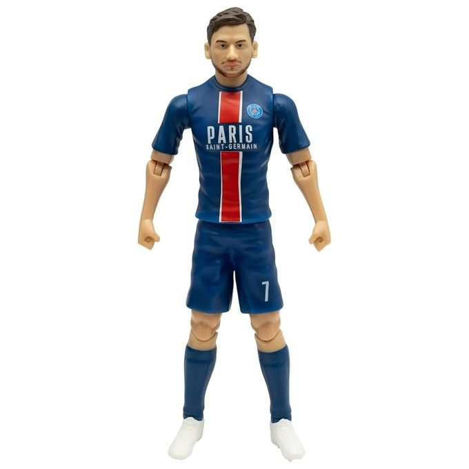 Banbo Toys BT-81386 Sockers Action figure da collezione Khvicha Kvaratskhelia Paris Saint-Germain 20 cm colore Nero