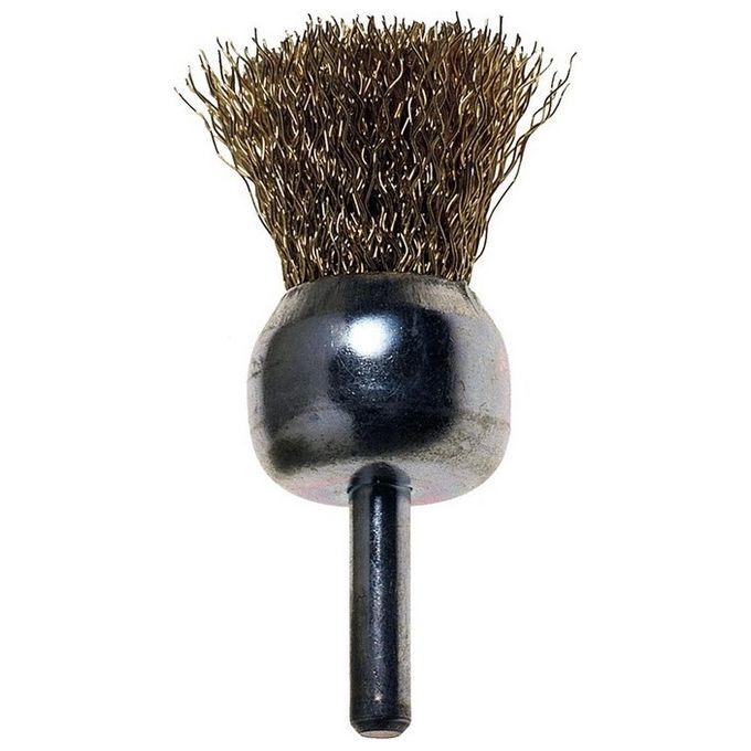 oggi Spazzola pennello filo Acciaio gambo diam 6Mm