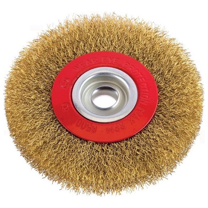Poggi Spazzola Circolare Filo Acciaioforo Diam 16Mm