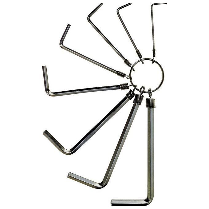 Poggi Set 8 Pz Chiave Brugola