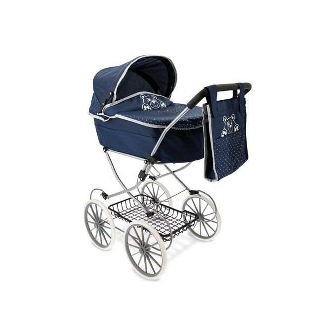 Teorema Carrozzina Giocattolo baby teo Classica con Borsetta Blu
