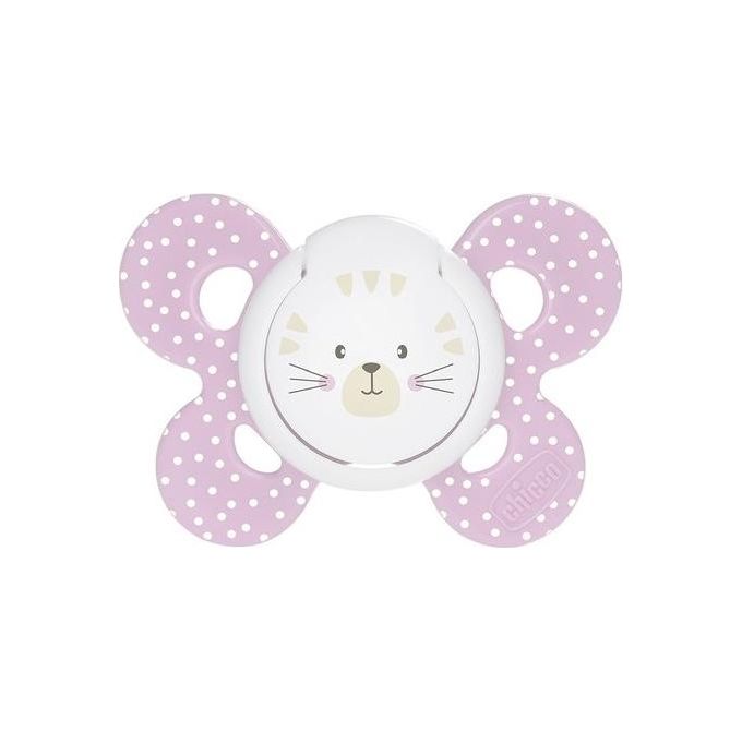 Chicco Physio Comfort Succhietto in Silicone 2 Pezzi Bimba 6-16 Mesi