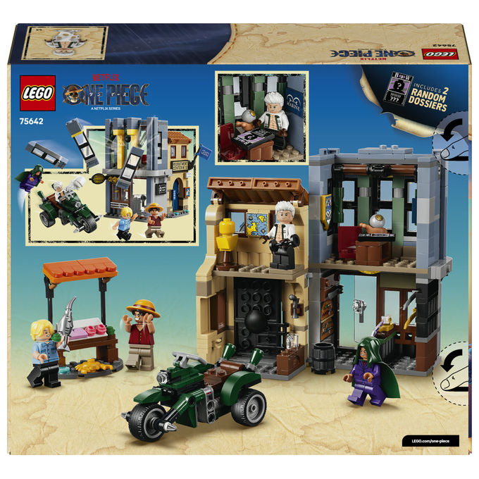 Lego 75642 Set da Costruzione ONE PIECE con 4 Minifigure e 547 Pezzi colore Multicolore