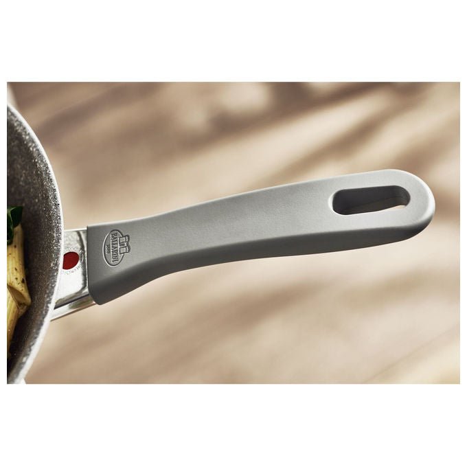 Ballarini 75002-927-0 Murano Padella Multiuso 24 cm con Rivestimento Antiaderente 5 Strati Granitium Extreme Adatta per Induzione colore Grigio