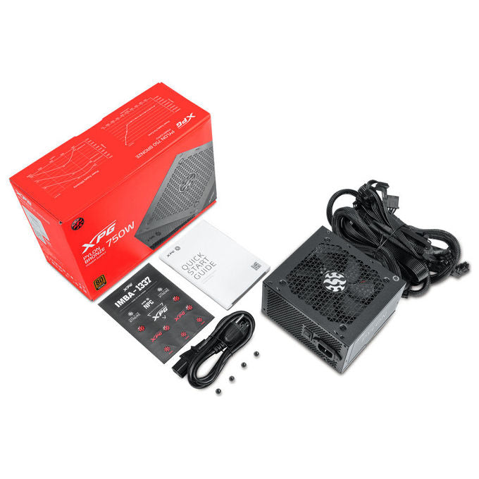 Adata Pylon750BBK Alimentatore per PC 750 W 80 PLUS Bronze Non modulare colore Nero