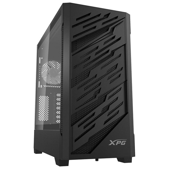 XPG 4711085949066 STARKER AIR BTF Case per PC Midi Tower con Vetro Temperato e Illuminazione RGB supporto ATX E-ATX colore Nero