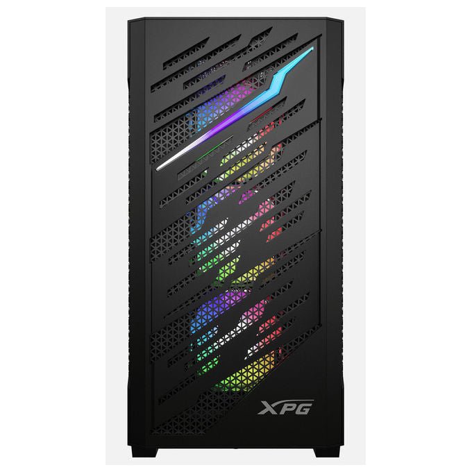 XPG 4711085949066 STARKER AIR BTF Case per PC Midi Tower con Vetro Temperato e Illuminazione RGB supporto ATX E-ATX colore Nero