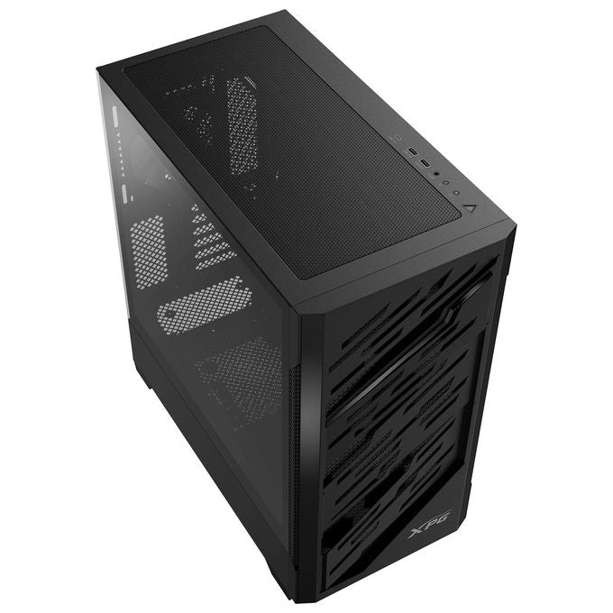 XPG 4711085949066 STARKER AIR BTF Case per PC Midi Tower con Vetro Temperato e Illuminazione RGB supporto ATX E-ATX colore Nero