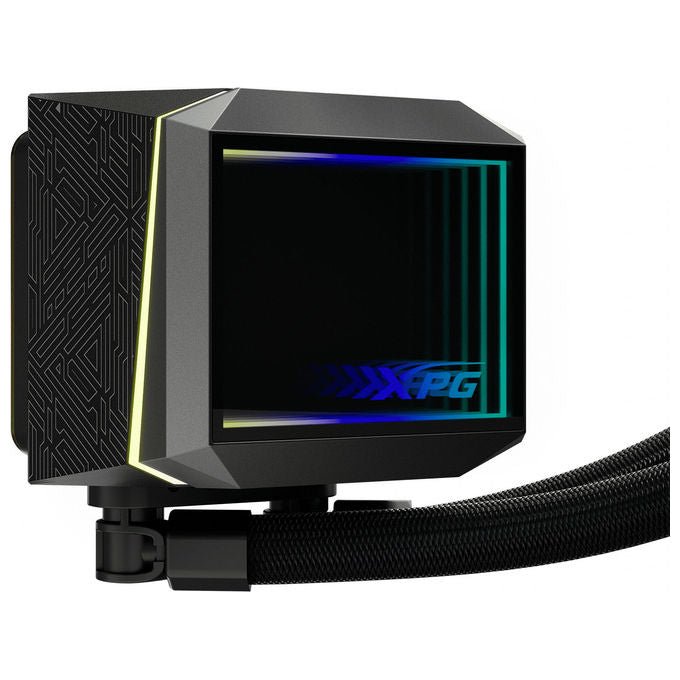 XPG 4711085949882 LEVANTE II Raffreddatore di liquidi tutto in uno 360 mm con ventole da 12 cm ARGB colore Nero
