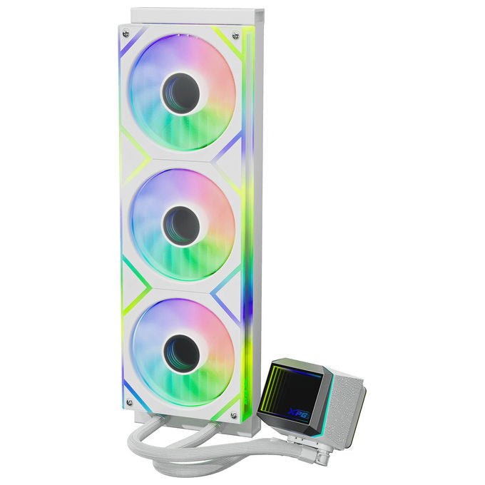 XPG 75261588 LEVANTE II 360 Raffreddatore di liquidi tutto in uno 12 cm con ventole ARGB e supporto LGA 1700 AM5 colore Bianco