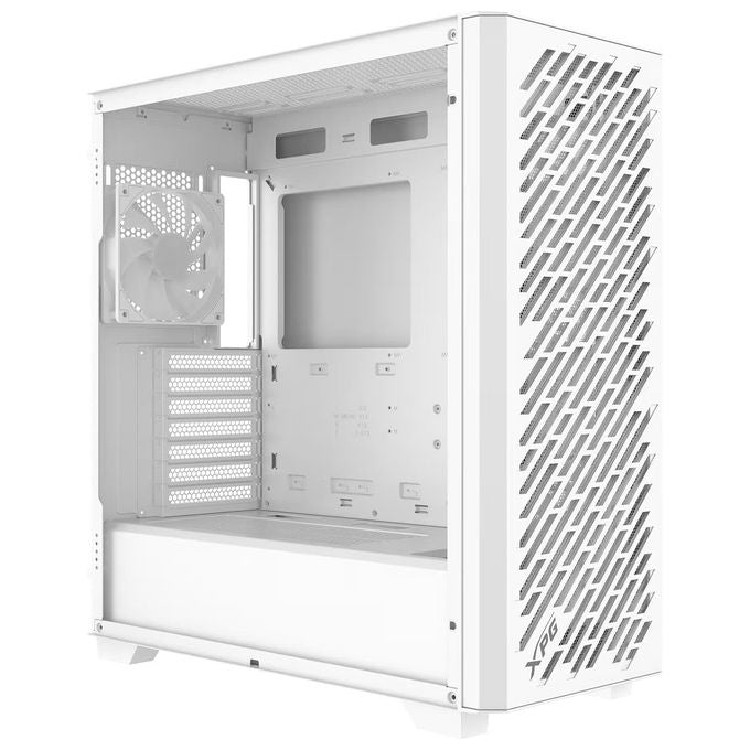 XPG 75261658 VALOR AIR PRO Case PC Midi Tower con Vetro Temperato e Illuminazione RGB supporto ATX EATX 3.5'' e 2.5'' colore Bianco