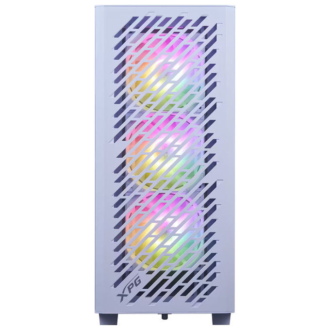 XPG 75261658 VALOR AIR PRO Case PC Midi Tower con Vetro Temperato e Illuminazione RGB supporto ATX EATX 3.5'' e 2.5'' colore Bianco