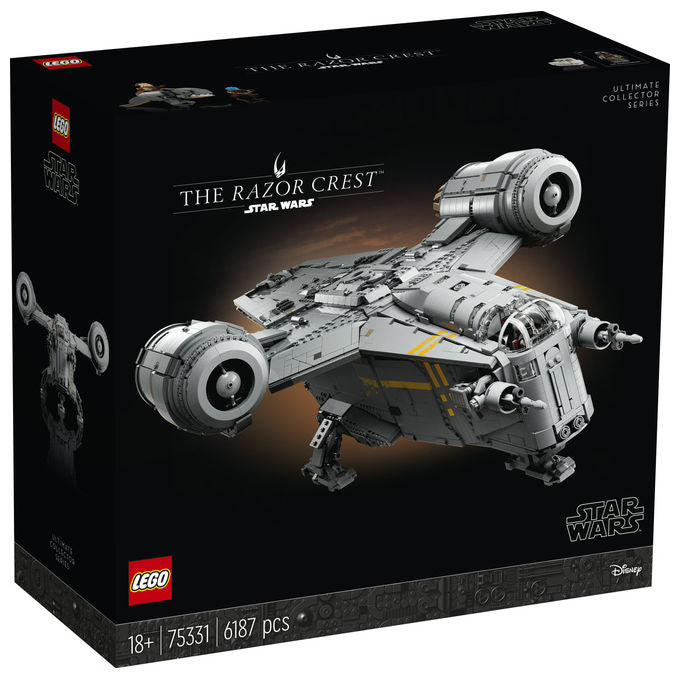 LEGO 75331 Ultimate Collector Series Set da Costruzione Razor Crest 6187 pezzi colore Multicolore