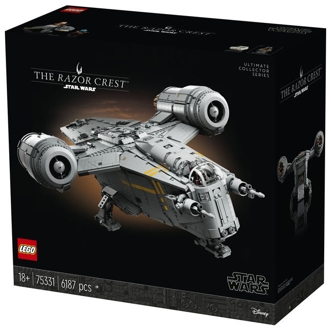 LEGO 75331 Ultimate Collector Series Set da Costruzione Razor Crest 6187 pezzi colore Multicolore