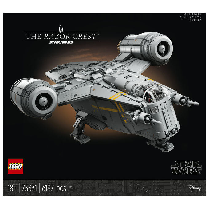 LEGO 75331 Ultimate Collector Series Set da Costruzione Razor Crest 6187 pezzi colore Multicolore