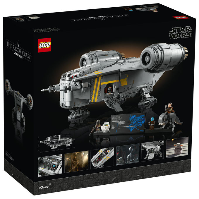 LEGO 75331 Ultimate Collector Series Set da Costruzione Razor Crest 6187 pezzi colore Multicolore