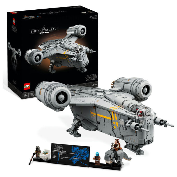 LEGO 75331 Ultimate Collector Series Set da Costruzione Razor Crest 6187 pezzi colore Multicolore
