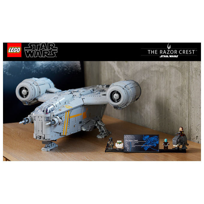 LEGO 75331 Ultimate Collector Series Set da Costruzione Razor Crest 6187 pezzi colore Multicolore