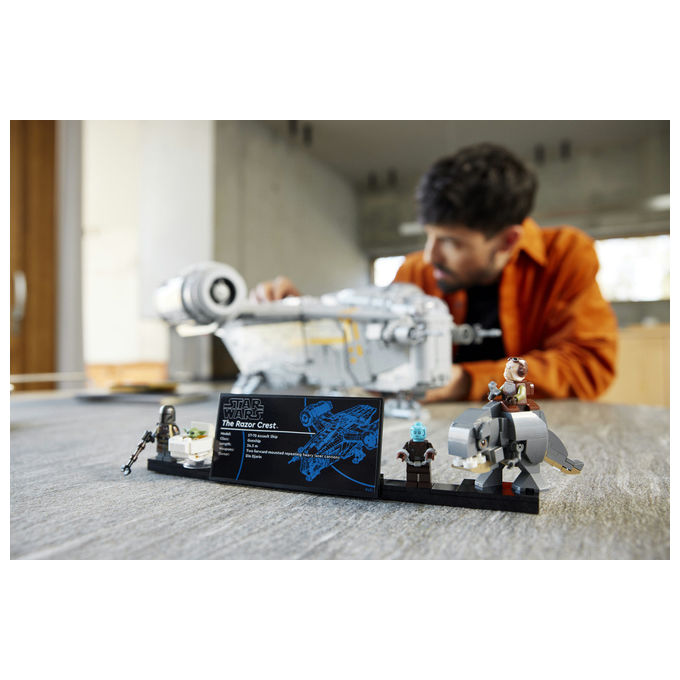 LEGO 75331 Ultimate Collector Series Set da Costruzione Razor Crest 6187 pezzi colore Multicolore