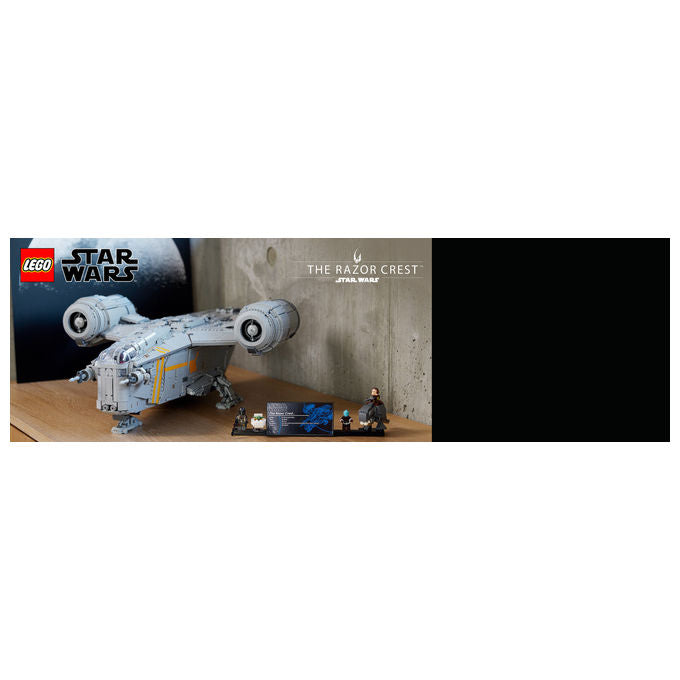 LEGO 75331 Ultimate Collector Series Set da Costruzione Razor Crest 6187 pezzi colore Multicolore